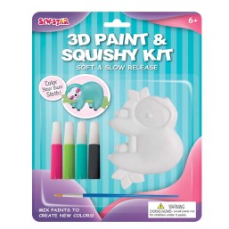 3D paint&squishy kit-Sloth