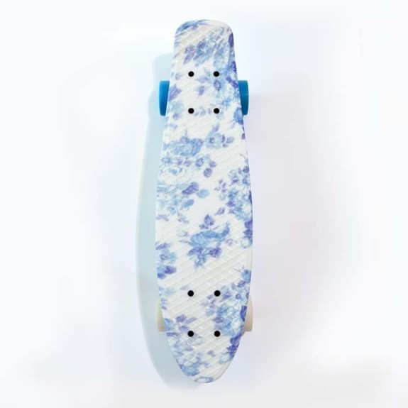 Skateboard - Lavender Floral