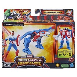 Mech Strike 3.0 - 4 Inch Figure Mech Suit - Captain America