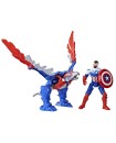 Mech Strike 3.0 - 4 Inch Figure Mech Suit - Captain America