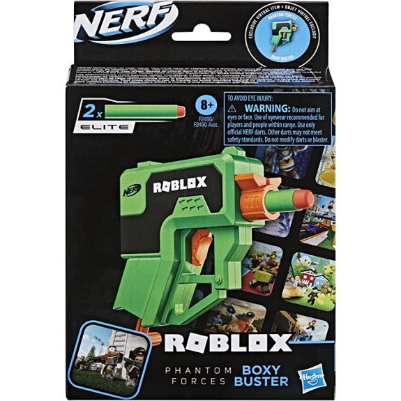 HASBRO NERF MS ROBLOX PHANTOM FORCES BOXY BUSTER
