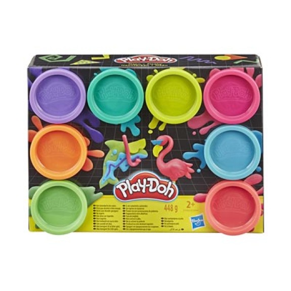 Play-Doh 8 PACK NEON