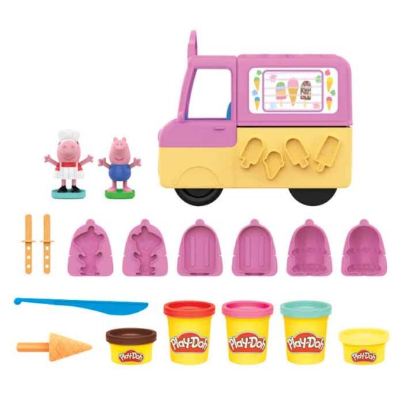 Play-Doh Peppa Pig Ice Cream Truck Playset